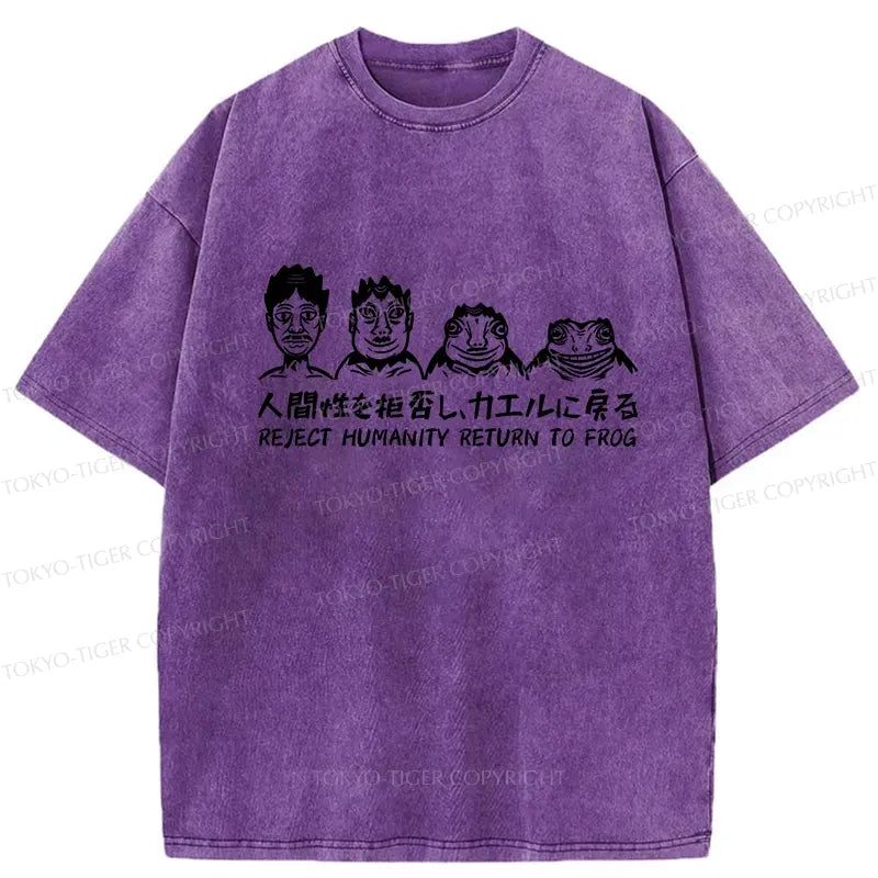 Reject Humanity Return To Frog Tee