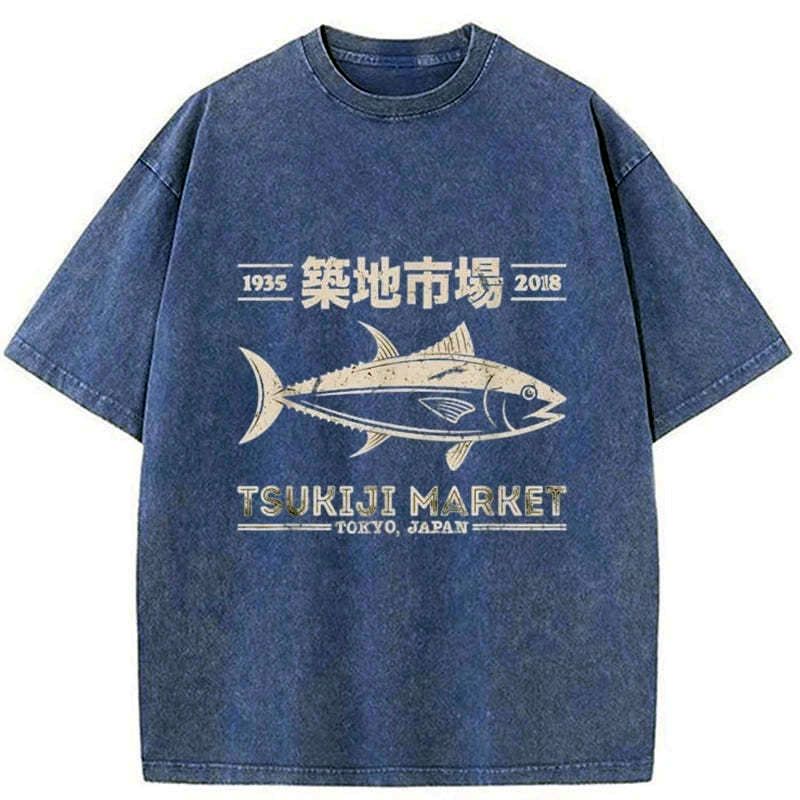 washed vintage tokyo tee