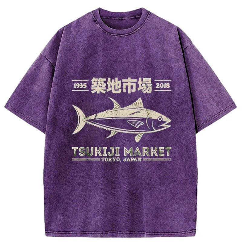retro Japanese streetwear t-shirt