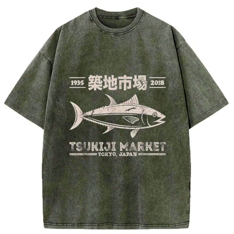 washed vintage tokyo tee