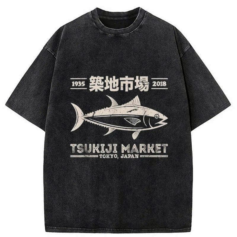 washed vintage tokyo tee