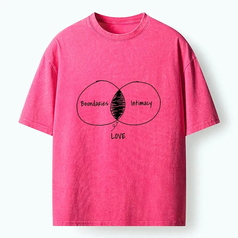 Kyoto-Lion Relationship Truth Meme Washed T-Shirt