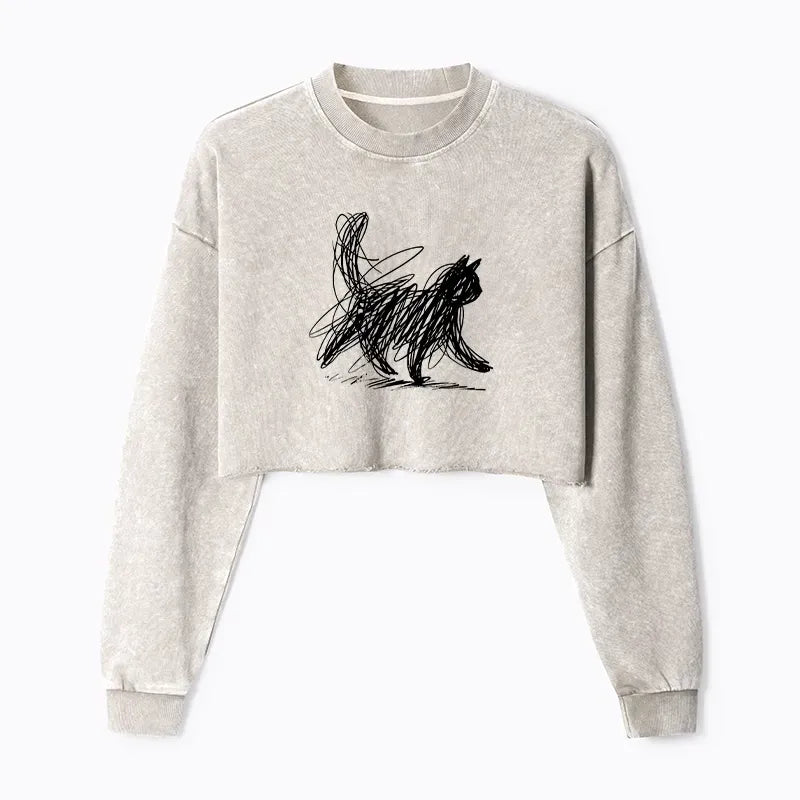 Kyoto-Lion Cat Sweatshirt for Daily Wear