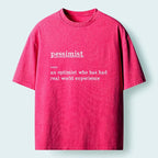 Kyoto-Lion Real Life Pessimist Meme Washed T-Shirt