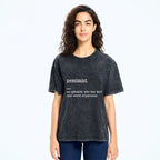 Kyoto-Lion Real Life Pessimist Meme Washed T-Shirt