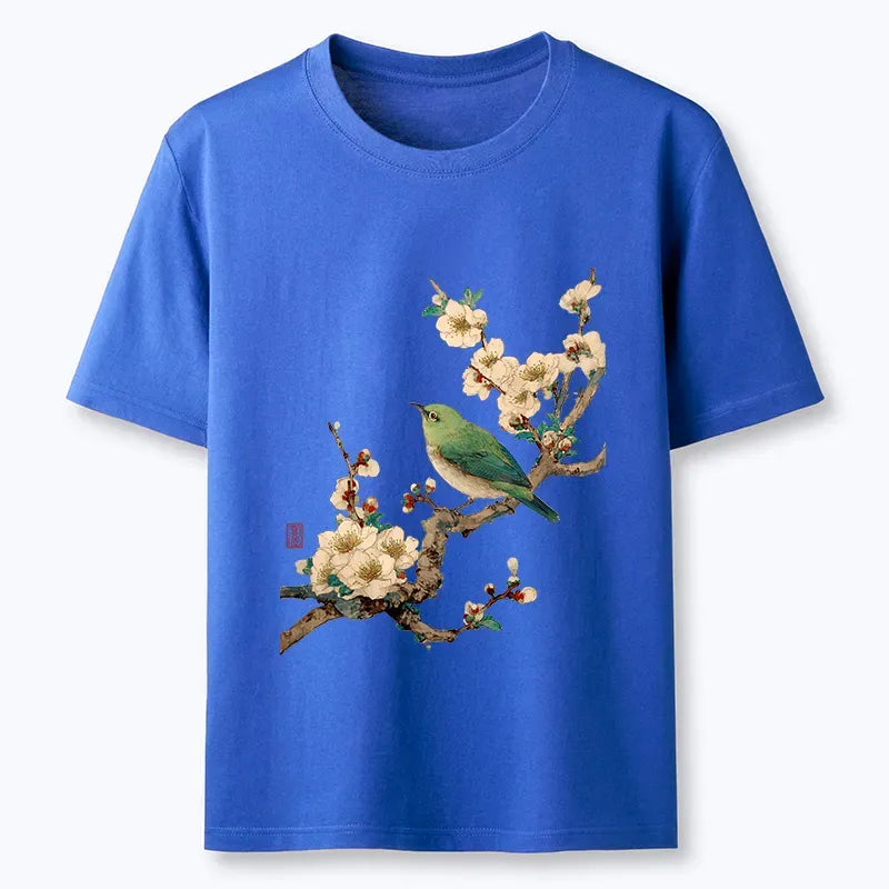 Japanese Woodblock Print Cotton Tee