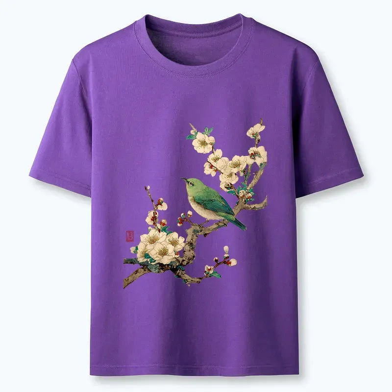 Japanese Woodblock Print Cotton Tee
