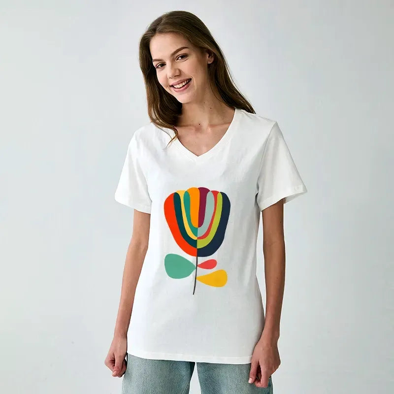 Colorful Minimalist T-Shirt on Sale