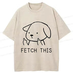 Funny dog t-shirt with free shipping