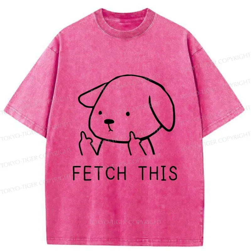 Japanese washed dog t-shirt for daily wear