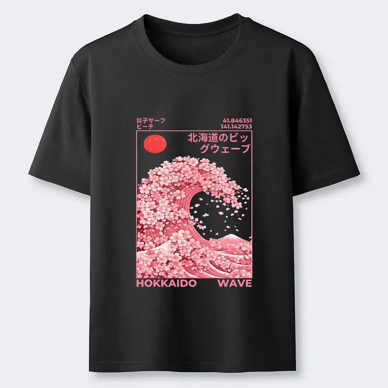 Kyoto-Lion Sakura Wave Classic T-Shirt