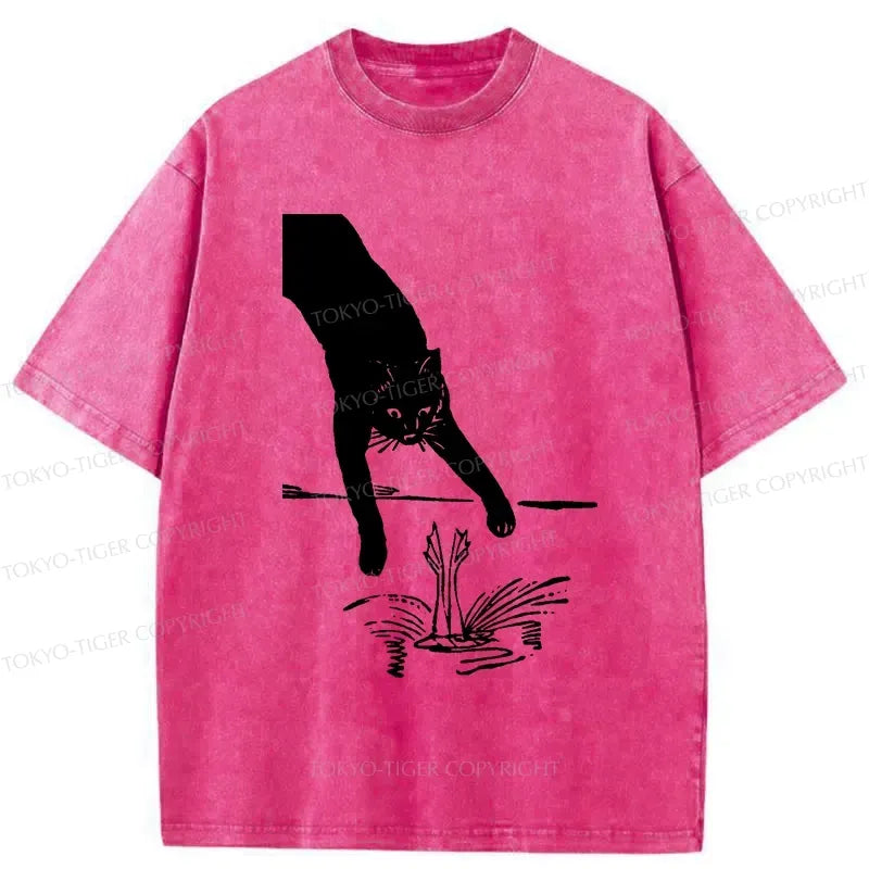 Japanese Washed Unisex T-Shirt for Gift Idea