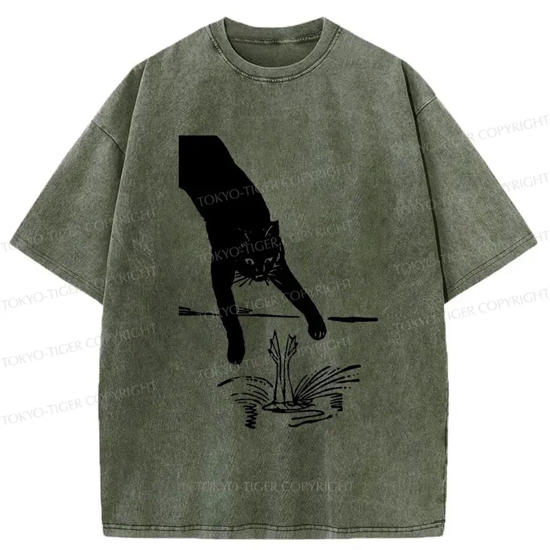 Japanese Washed Unisex T-Shirt for Gift Idea