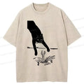 Japanese Washed Unisex T-Shirt for Gift Idea