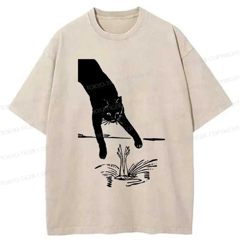 Japanese Washed Unisex T-Shirt for Gift Idea