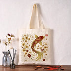 japanese vintage sakura tote bag
