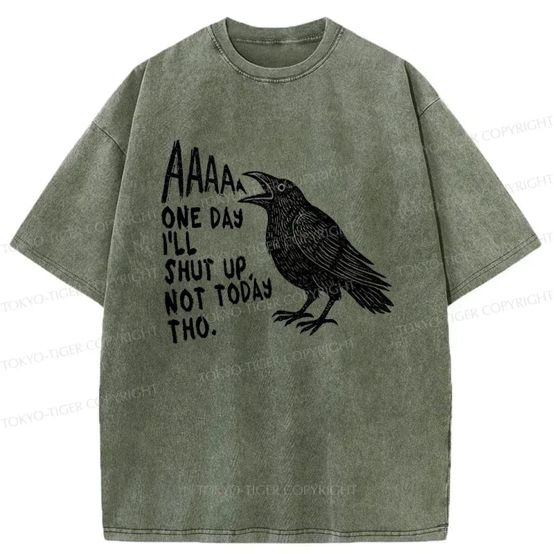 Funny Crow Japan Washed T-Shirt