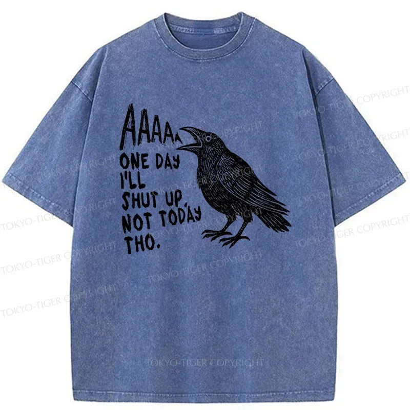 Japanese Vintage Crow Tee for Daily Wear