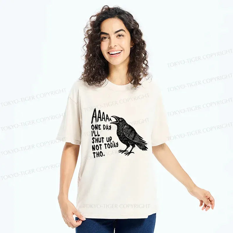 Funny Crow Japan Washed T-Shirt