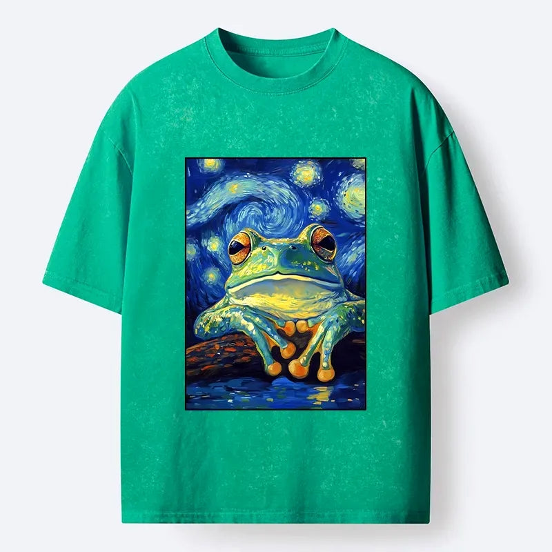 Funny Japanese Frog Meme T-Shirt