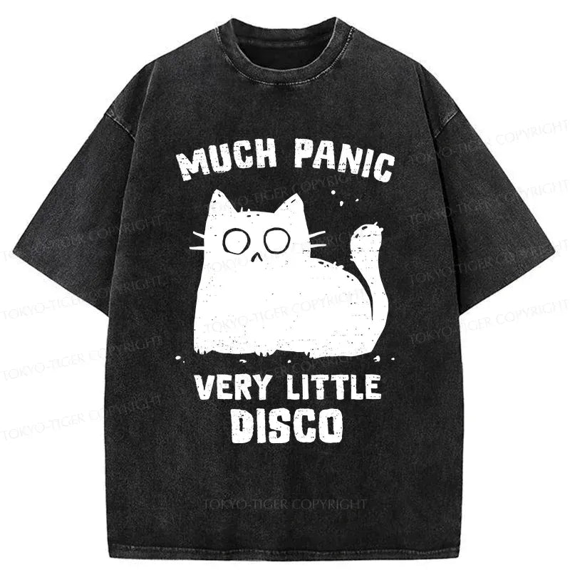 Kyoto-Lion More Disco Funny Washed T-Shirt