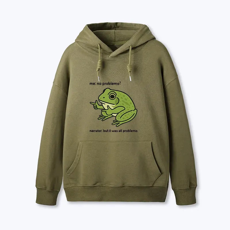 Kyoto-Lion Stupid Frog Meme Classic Hoodie