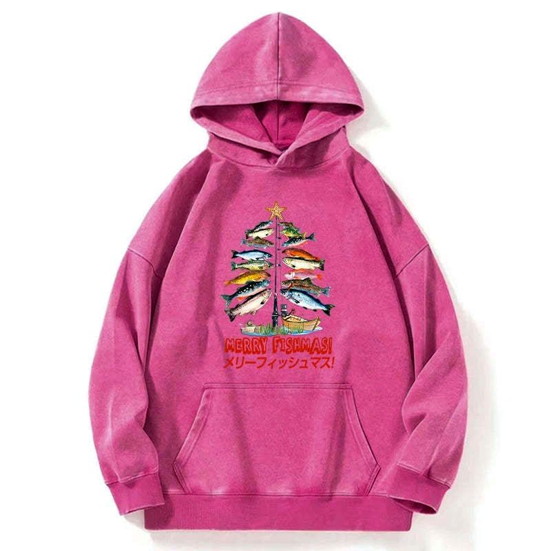 vintage Japanese fish hoodie free shipping