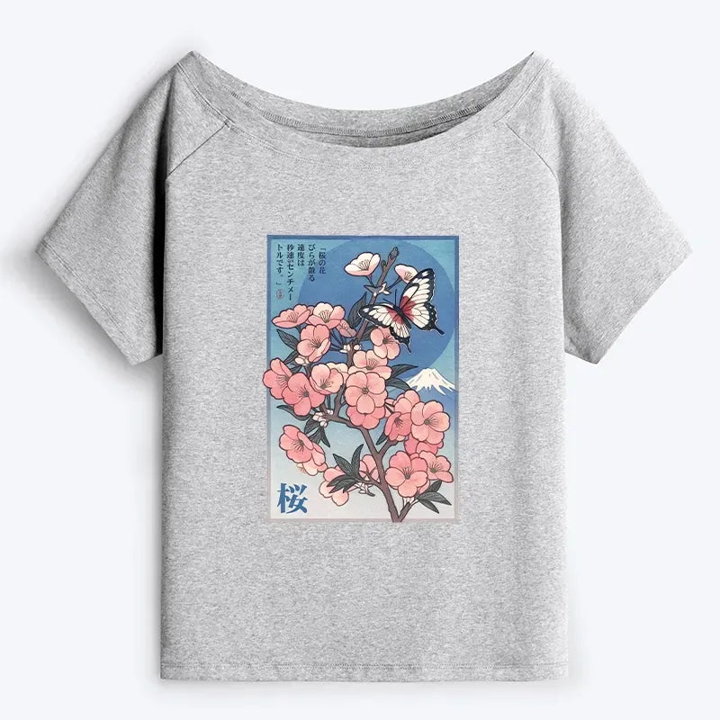 Vintage Japanese Art Poster T-Shirt