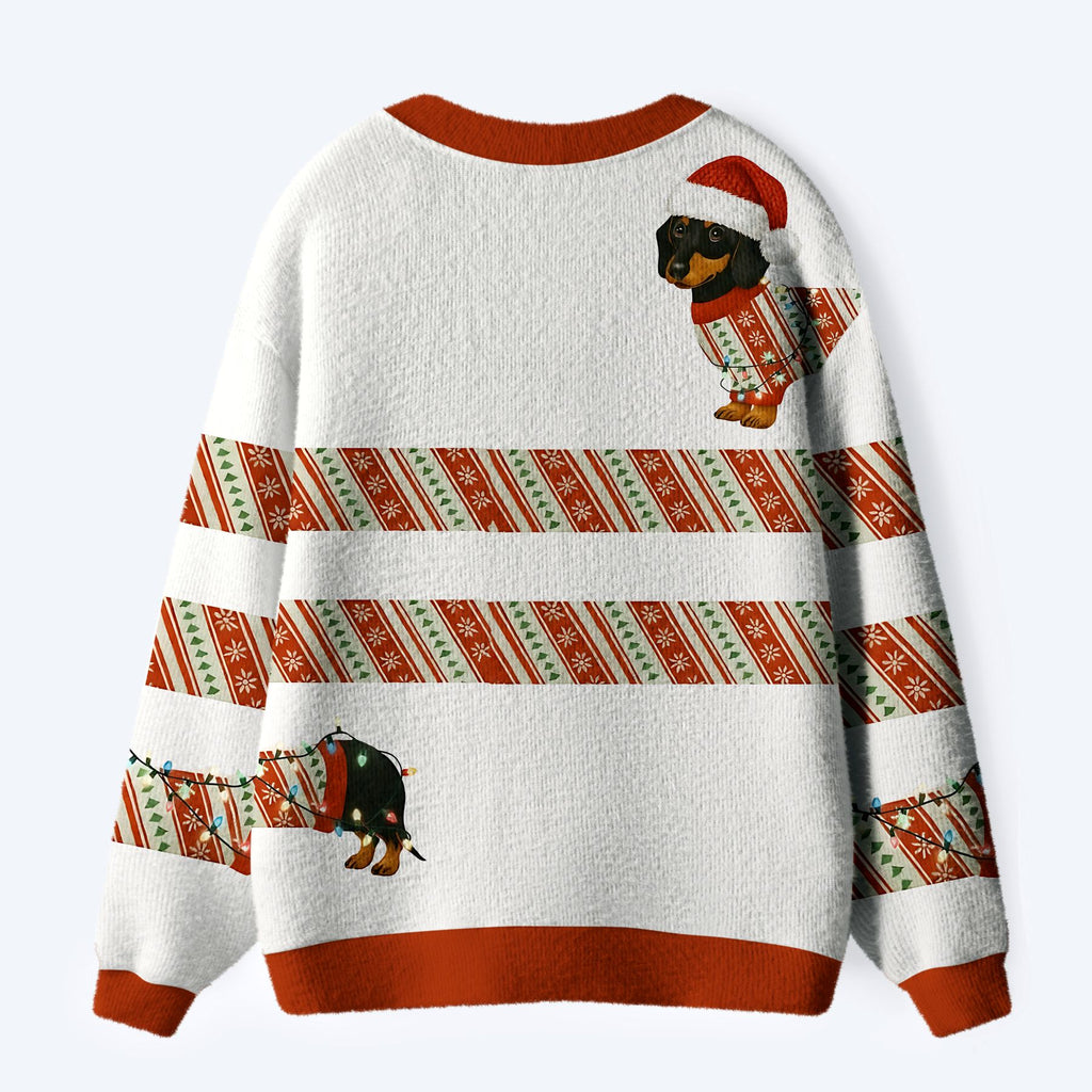 Japanese ugly Christmas cardigan for dog owners