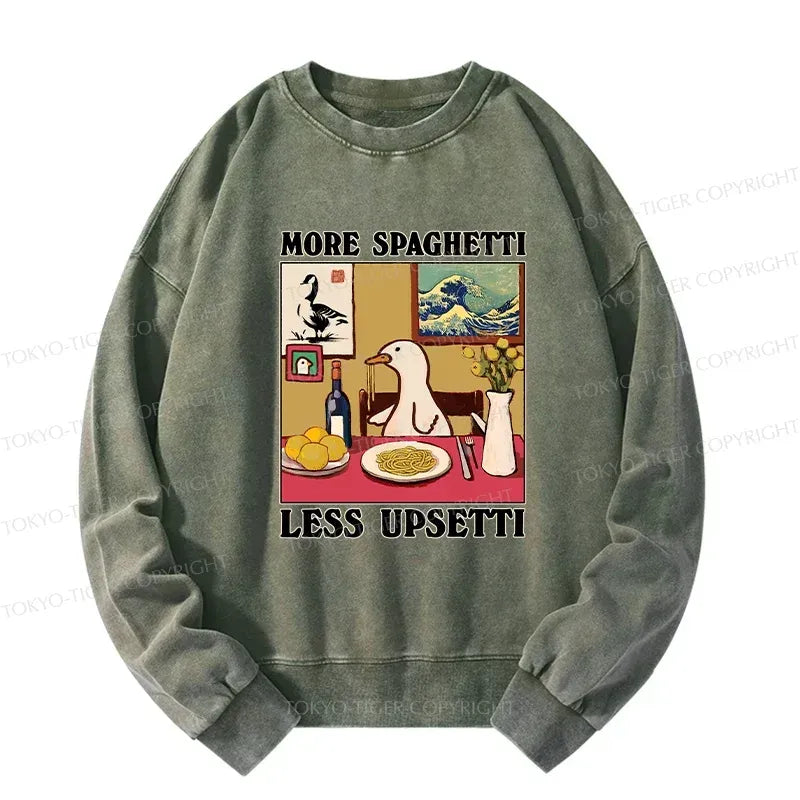 Vintage Washed Sweatshirt for Streetwear Style