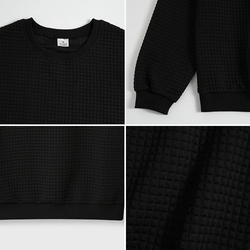 Kyoto-Lion Samurai Frog Training Waffle Sweatshirt
