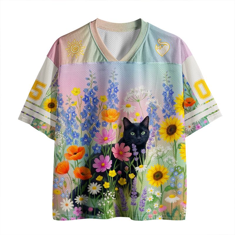 Breathable Mesh Jersey for Fitness