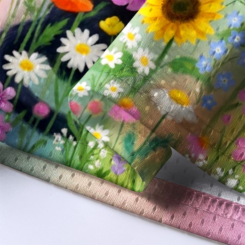 Wildflower Feline Mesh Jersey for Sports