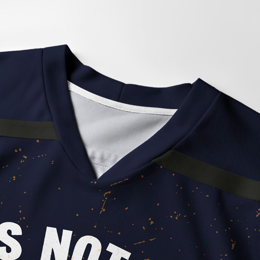 Kyoto-Lion Shining Funny Skeleton Long-Sleeve Hockey Jersey