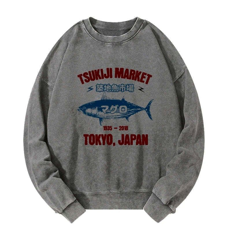 unisex retro japanese sweatshirt for streetwear