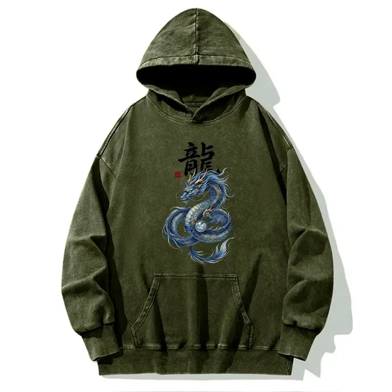 Japanese Mythic Dragon Hoodie