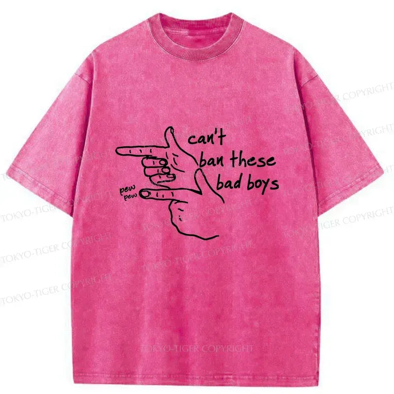 Kyoto-Lion Funny Gestures Washed T-Shirt