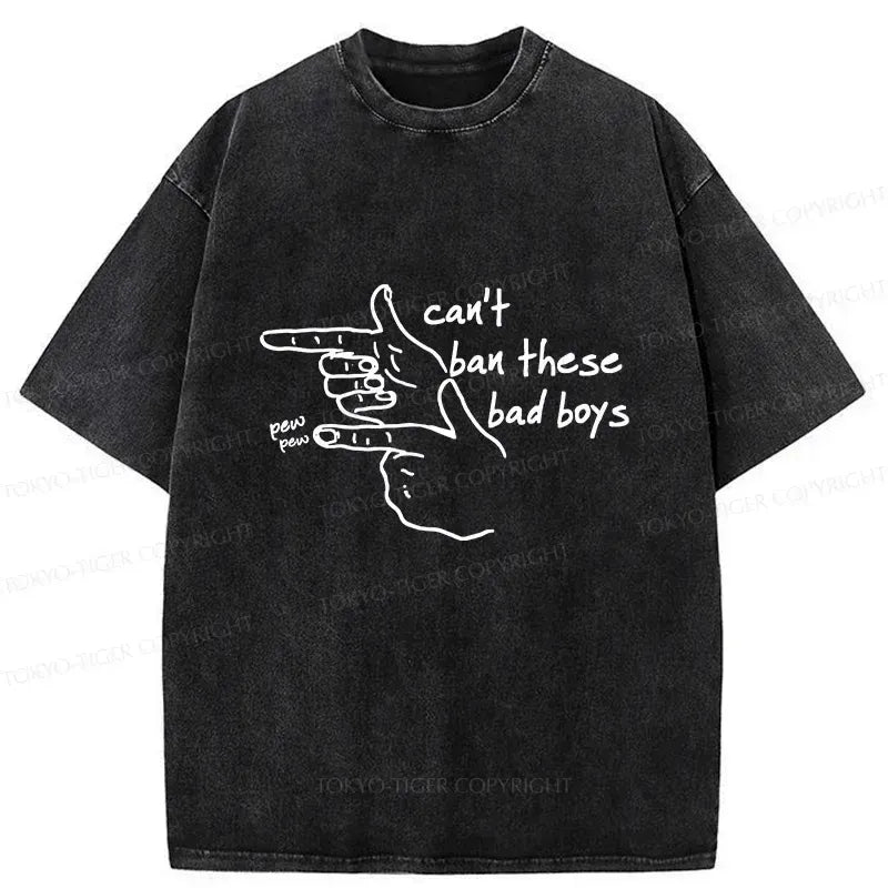 japanese washed retro tee for daily wear