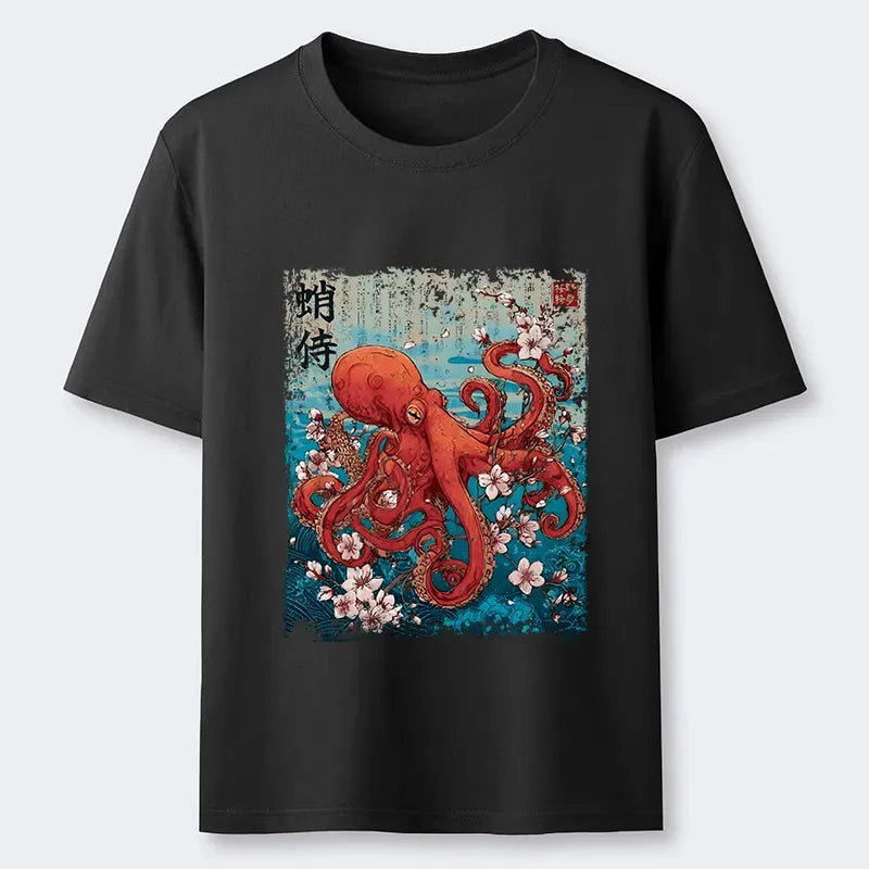 Kyoto-Lion The Eight-Armed Samurai Classic T-Shirt