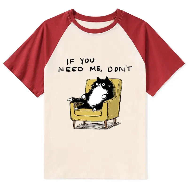 Kyoto Lion Cat Raglan T-Shirt on Sale
