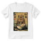 Japanese Vintage Capybara V-Neck Tee