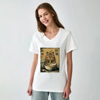 Cute Capybara Eating Ramen T-Shirt