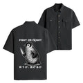 kyoto lion fight or flight funny shirt