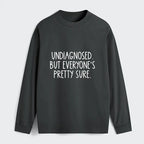 Kyoto-Lion Self-diagnosed Illness Funny Classic Long Sleeve T-Shirt
