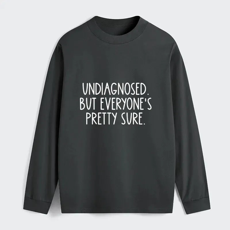 Kyoto-Lion Self-diagnosed Illness Funny Classic Long Sleeve T-Shirt