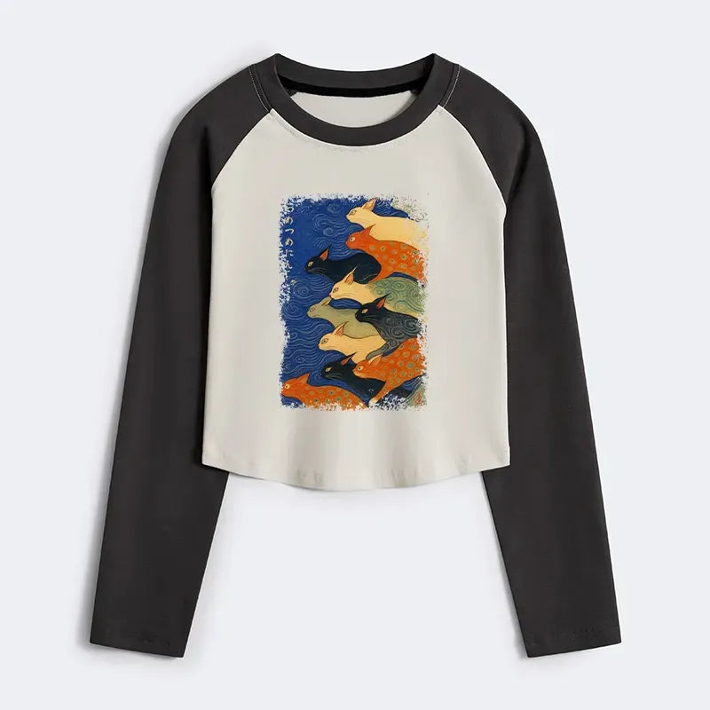 Women's Raglan T-Shirt Free Shipping