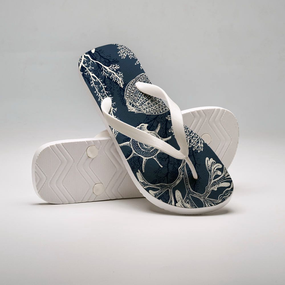 Vintage Japanese Flip Flops for Casual Vacation