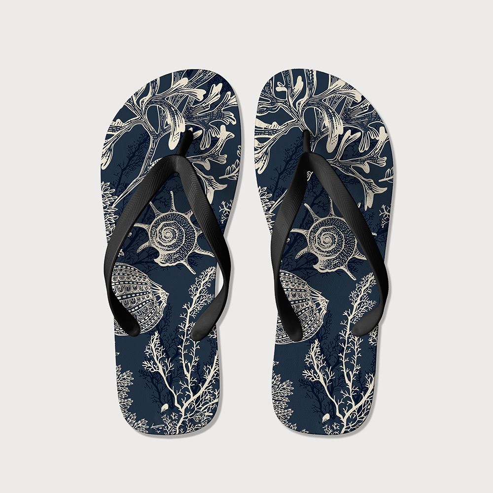 Kyoto Lion Marine Mystery Flip Flops Free Shipping