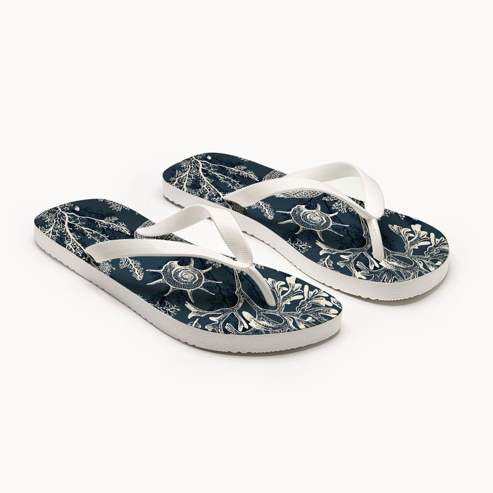 Vintage Japanese Flip Flops for Casual Vacation