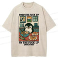 Japanese Streetwear Washed T-Shirt on Sale